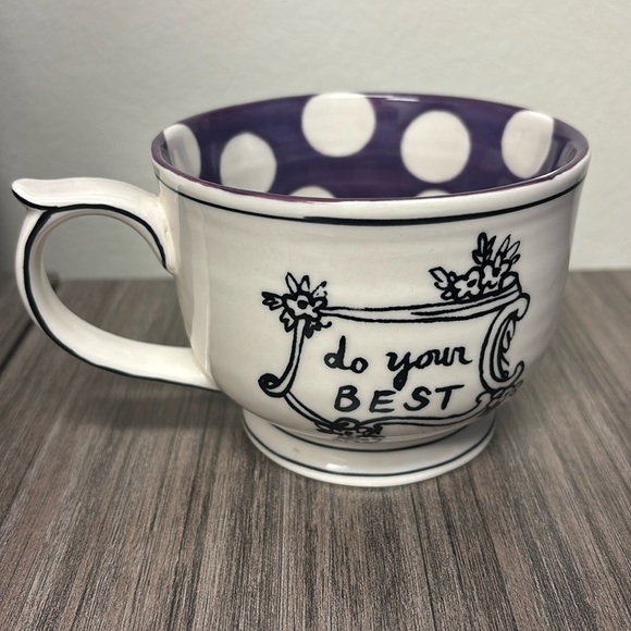 Molly Hatch for Anthropologie “Do Your Best” mug - Picture 4 of 4